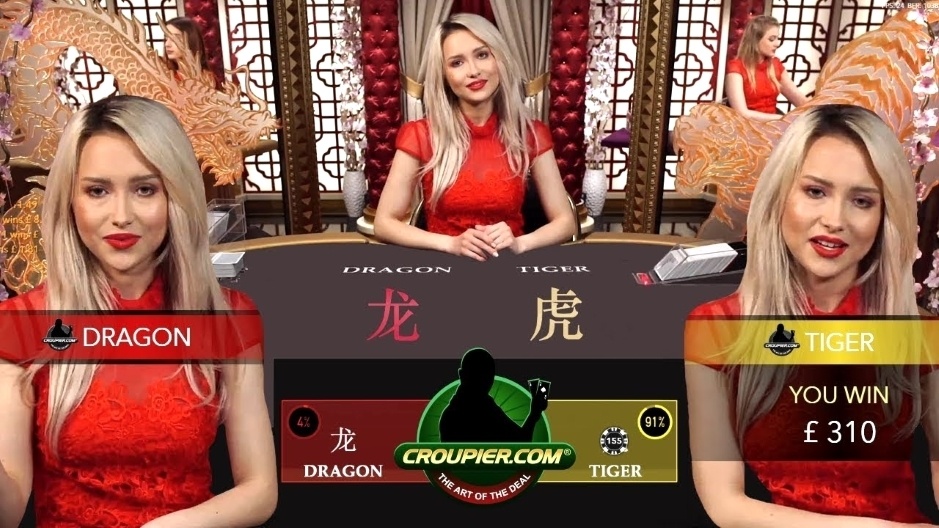 DRAGON TIGER BACCARAT! NEW CASINO GAME vs £2,500! NICE SUITED TIE 50-1 WIN at Mr Green Online Casino!